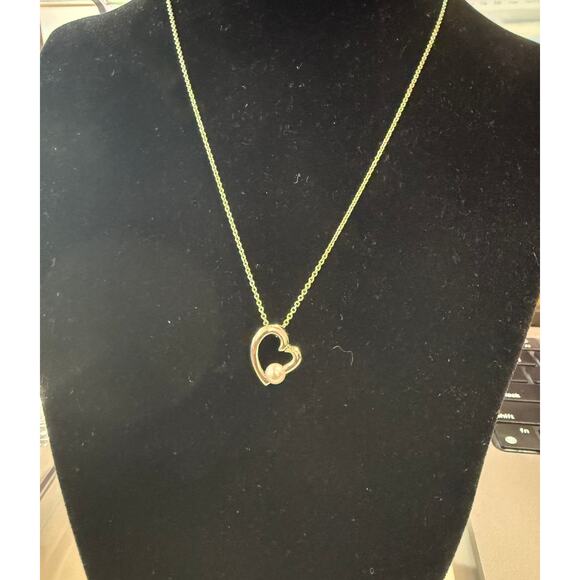 Tasaki Freshwater Pearl Necklace*Silver chain*Adjustable up to 16" - Picture 1 of 4